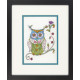 Набір для вишивання Dimensions 70-65163 Квітуча сова / Blooming owl