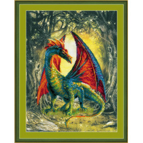 Набор для вышивки крестом Риолис РТ-0057 Лесной дракон