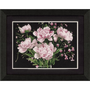 Набір для вишивання Lanarte PN-0021224 Рожеві квіти