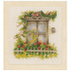 Набор для вышивания Lanarte PN-0162523 Окно с цветами фото