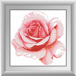 Набор для рисования камнями алмазная живопись Dream Art Роза (квадратные, полная) 30310D