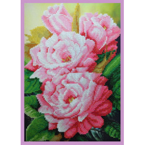 Набор для вышивания Картины Бисером Р-294 Розовый аромат