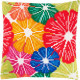 Набор для вышивки подушки Чарівниця Z-57 Радужные цветы фото