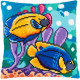 Набор для вышивки подушки Чарівниця Z-58 Рыбки в аквариуме фото