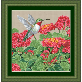 Набор для вышивания  Kustom Krafts 98457 Великолепие колибри