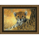 Набір для вишивання Kustom Krafts 98657 Little Baby Cheetah фото