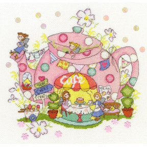 Набор для вышивания крестом Bothy Threads XMB2 Fairy Teapot Волшебный чайник