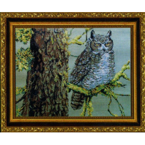 Набір для вишивання Kustom Krafts MBW-006 Great Horned Owl