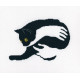 Набір для вишивання хрестиком RTO M669 Серед чорних котів фото