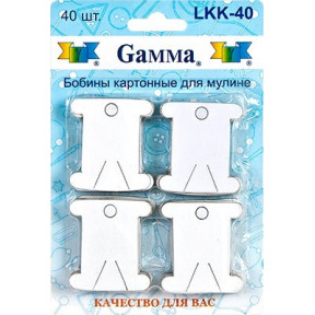 Бобіни картонні для муліне Гамма LLK-040
