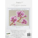 Набор для вышивки крестом Dantel 022 Орхидеи розовые фото