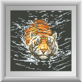 Набір для малювання камінням алмазна живопис Dream Art Тигр