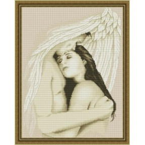 Набор для вышивания крестиком OLanTa VN-045 Мой ангел фото