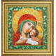 Набор для вышивания Картины Бисером Р-313 Икона Божией Матери