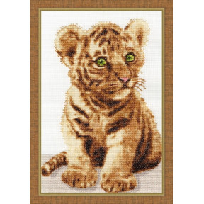 Набор для вышивки Золотое Руно НЛ-043 Уссурийский тигренок фото