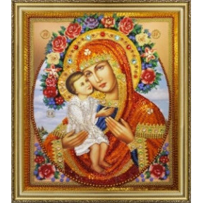 Набір для вишивання Картини Бісером Р-286 Жировицька ікона Божої Матері
