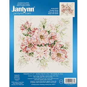 Набір для вишивання Janlynn 106-0057 Garden Roses