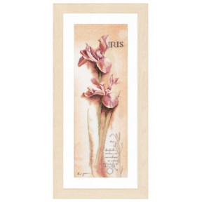 Набор для вышивания Lanarte PN-0008049 Iris - Botanical фото