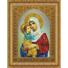 Набор для вышивания Картины Бисером Р-326 Икона Божией Матери