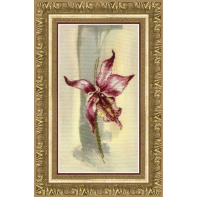 Набор для вышивки крестом Чарівна Мить РК-111 Лиловая орхидея