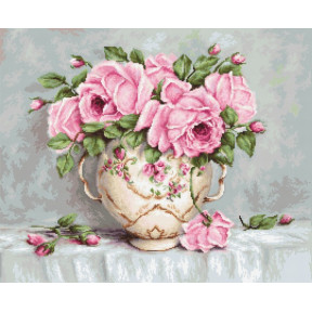 Набір для вишивання хрестиком Luca-S BA2319 Рожеві троянди