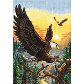 Набір для вишивки хрестиком Dimensions 06759 Eagles