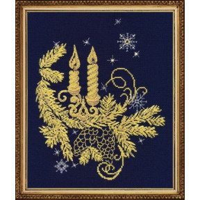 Набор для вышивки крестом Овен 1022 Золотое сияние