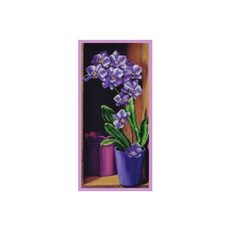 Набор для вышивания Картины Бисером Р-235 Орхидея фото