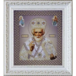 Набор для вышивания Картины Бисером Р-269 Икона святителя
