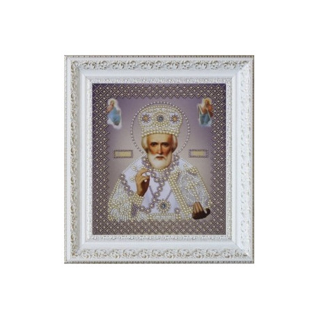 Набор для вышивания Картины Бисером Р-269 Икона святителя