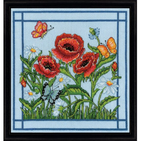 Набір для вишивання Design Works 2995 Poppies фото