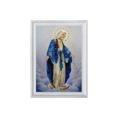 Набір для вишивання Картини Бісером Р-283 Пресвята Діва Марія
