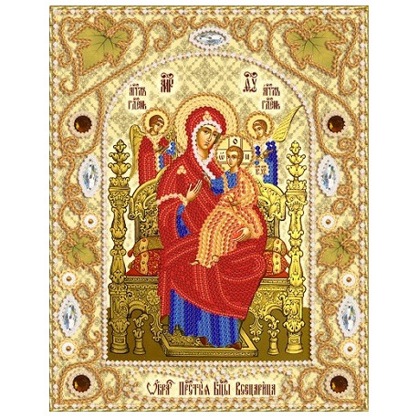 НИК-5321 Набор для вышивания бисером Марічка Икона Божией