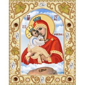 НІК-5312 Набір для вишивання бісером Марічка Почаївська ікона Божої Матері