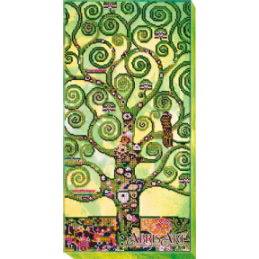 Набір для вишивання бісером на полотні Абрис Арт АВ-599 «Дерево життя літо»