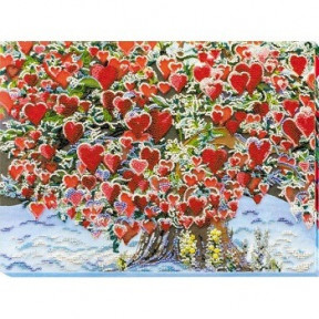 Набір для вишивання бісером на полотні Абрис Арт АВ-607 «Дерево кохання»