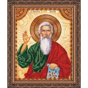 Набор для вышивки бисером именной иконы Абрис Арт АА-002 «Святой Андрей»