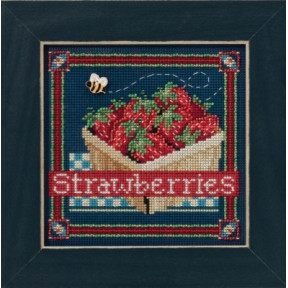 Набор для вышивания Mill Hill MH141613 Strawberries фото