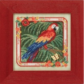 Набор для вышивания Mill Hill MH144101 Parrot фото