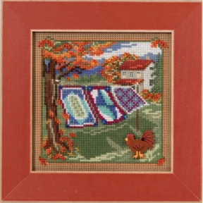 Набор для вышивания Mill Hill MH141621 Country Quilts