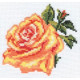 Набор для вышивки крестом Алиса 0-41 Роза фото