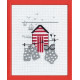 Набор для вышивания Permin 13-7123 Red house фото