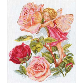 Набор для вышивки крестом Алиса 2-07 Фея розового сада