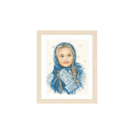 Набір для вишивання Lanarte PN-0169674 Winter Girl Зимова