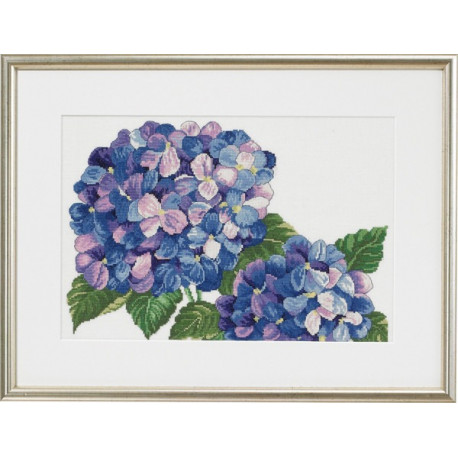 Набор для вышивания Permin 70-4109 Hydrangeas фото