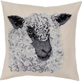 Набор для вышивания PERMIN 83-6103 Grey sheep фото