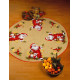 Набор для вышивания PERMIN 45-3255 Santa Claus w/animals фото