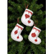Набор для вышивания PERMIN 21-7243 Christmas ornaments фото