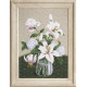 Набір для вишивання хрестиком Чарівна Мить М-280 Таїнство білих квітів