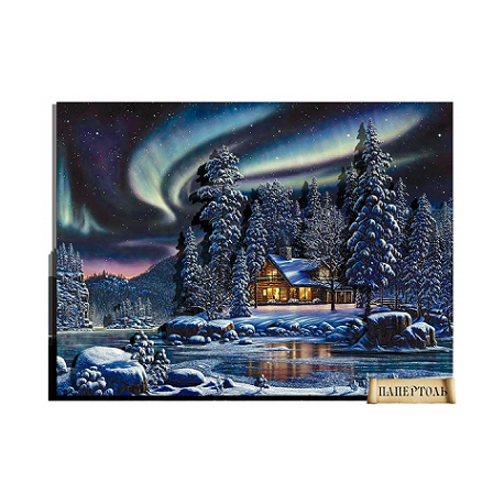 Картина из бумаги Папертоль РТ150099 "Северное сияние" фото